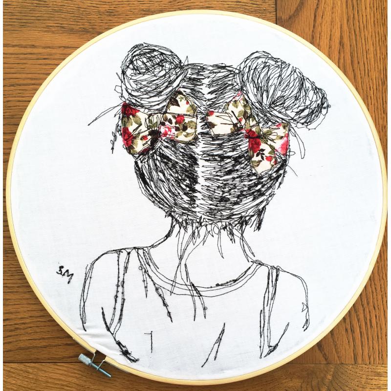 Floral Bow Buns