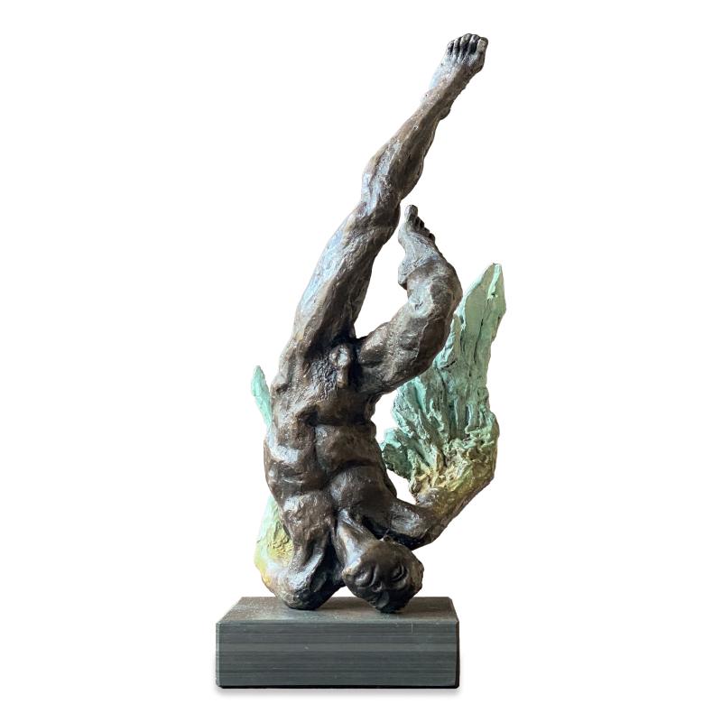 Icarus with Burning Wings