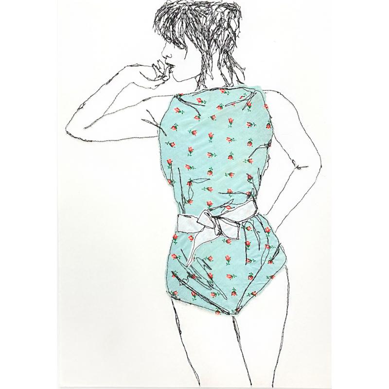 Vintage Roseprint Playsuit Pin-up