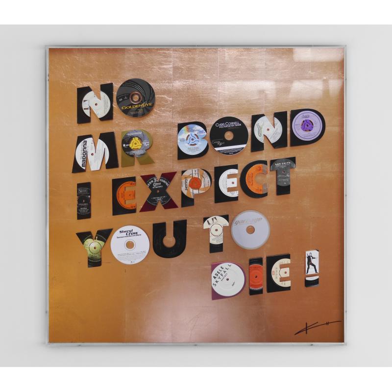 No Mr Bond - Silver Edition (also available in copper Leaf)