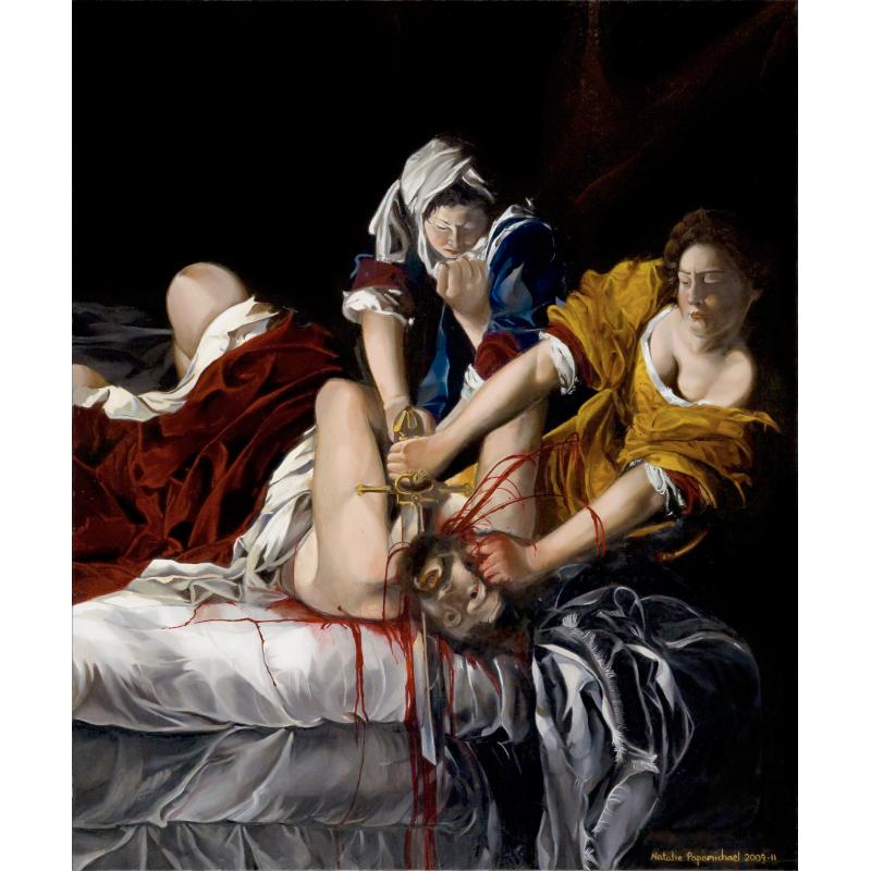 Judith Beheading Holofernes (After Artemisa Gentileschi)