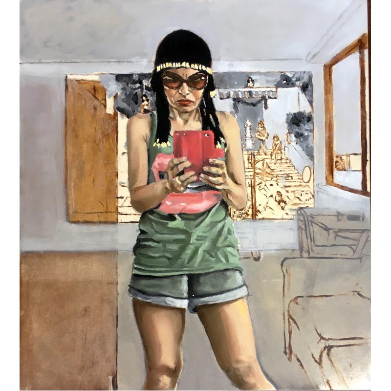 Self-Portrait as Cleopatra (In Sunglasses)